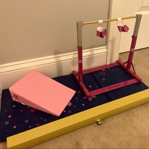 American Girl Doll Gymnastics Set